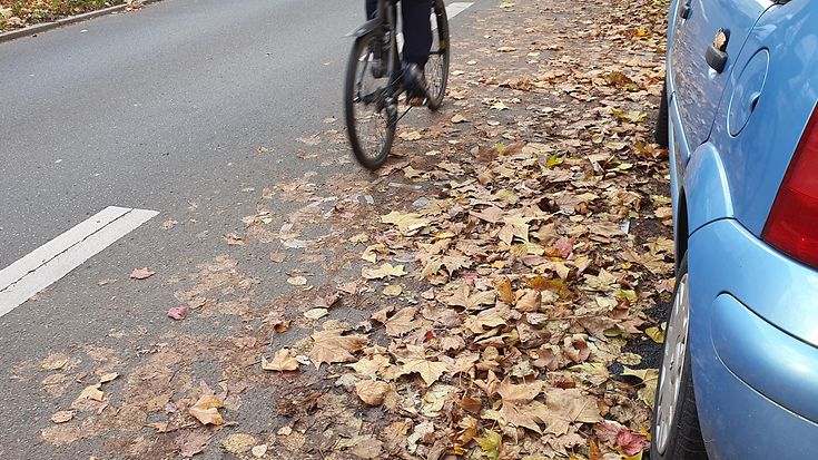 Single-vehicle accidents of cyclists (© UDV)