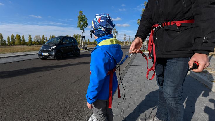 Development of speed perception in children (© Harald Almonat/UDV)